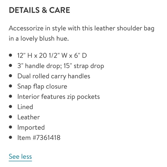 Long champ Le Pliage Cuir Top Handle Tote Bag - Picture 7 of 7